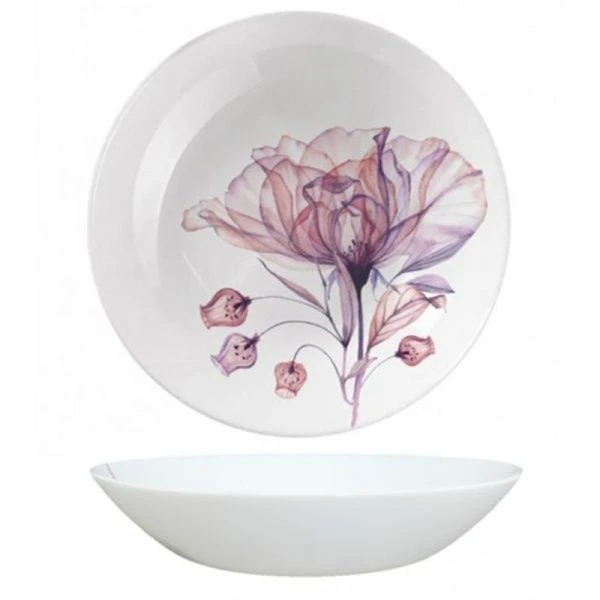 Тарелка глубокая 500мл 20см стеклокерамика БЭЛЬ суповая V9156 (24)