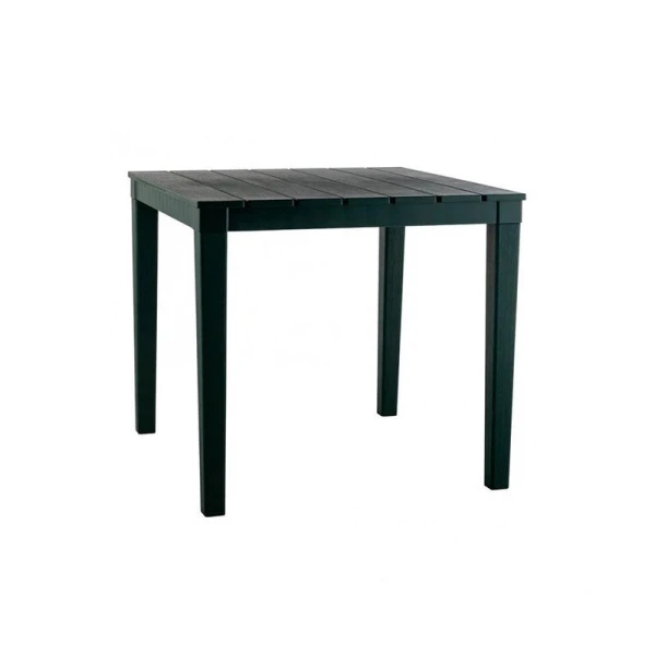 Стол квадратный пластик Прованс 80*80см на 4-х опорах h70см темно-зеленый (1) Стол квадратный пластик Прованс 80*80см на 4-х опорах h70см темно-зеленый (1)