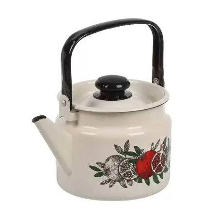 Чайник 2л эмаль ЦВЕТ ГРАНАТА жемчужный С-2710П2/4Жм (6)