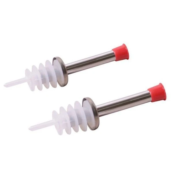 Дозатор для бутылок набор 2шт нерж.сталь/пластик (24/288)