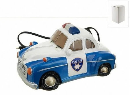 Лампа настольная детская Полицейская машинка 23*16*12,5см (цоколь-Е14-A, напр.250V, провод-L=141см)
