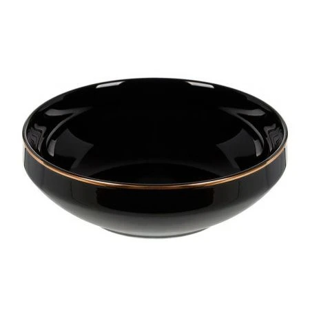 Салатник 14см фарфор BLACK GOLD DM3013-1 (6) ВЫВОД