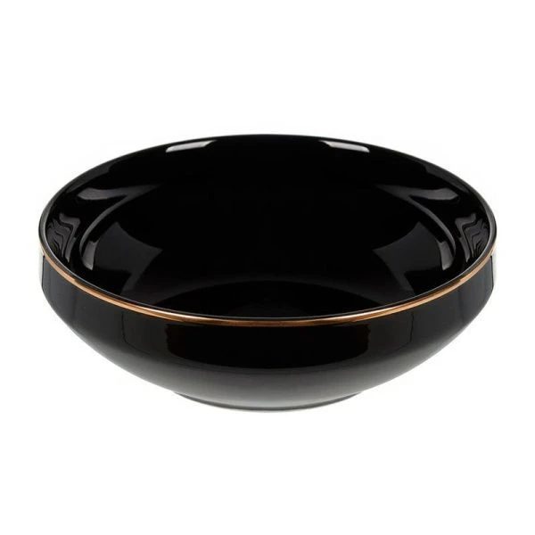 Салатник 14см фарфор BLACK GOLD DM3013-1 (6) ВЫВОД