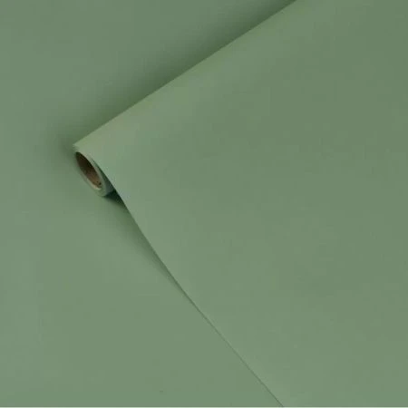 Пленка в рулоне матовая полипропилен 65мкр 58см*10м Монако пастельно-зеленая (45)