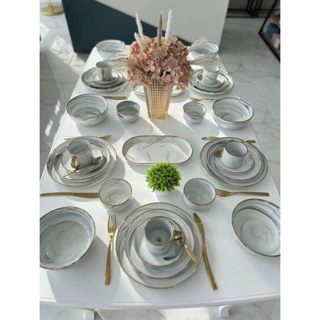 Столовый набор 38пр фарфор FABIANA (А105)(А111)(А172)(А167) (А166) (2)