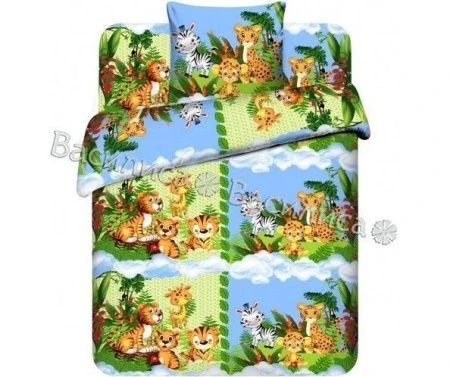 КПБ юниор Василек (бязь, нав.40*60) РБ рис 5433 вид 1