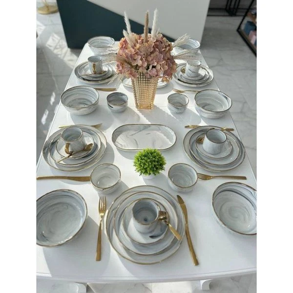 Столовый набор 38пр фарфор FABIANA (А105)(А111)(А172)(А167) (А166) (2)