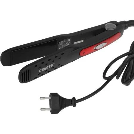 Выпрямитель для волос 40Вт Centek CT-2009 керамические пластины 90*32мм, LED индикатор (24