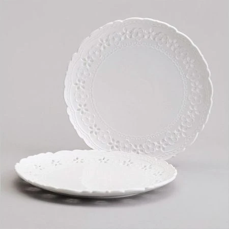 Тарелки мелкие набор 2шт 25*2,5см фарфор Style обеденные (12)