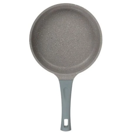 Сковорода 24см алюминий АП STELLA Cappuccino с несъемной ручкой (6)