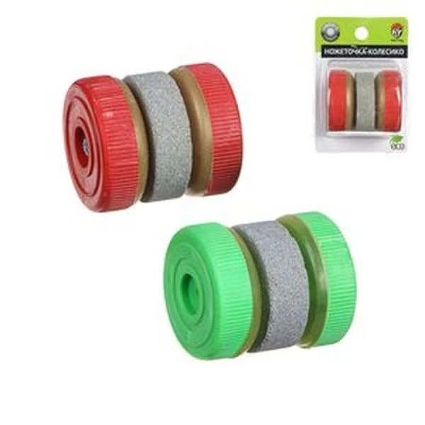 Точилка для ножей 4*3,5см металл/пластик на блистере CAW1324-K (25/500)