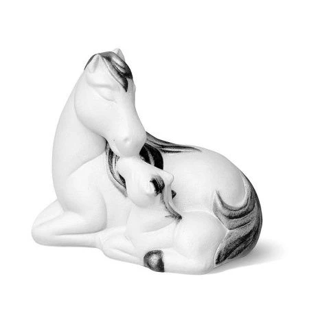 Копилка Лошадь с жеребенком 25*16*20см гипс