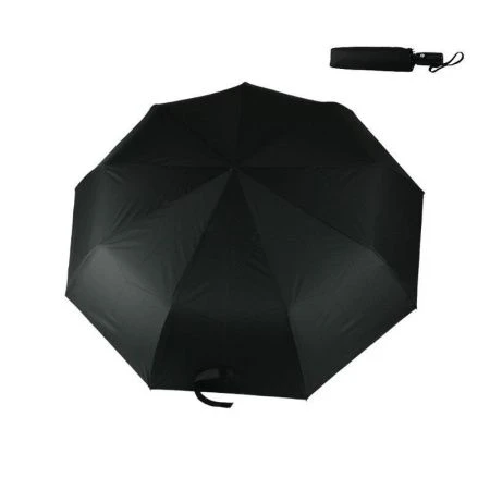 Зонт мужской суперавтомат 3 сложения 9 спиц ручка прямая 501 Yuzont  (12)