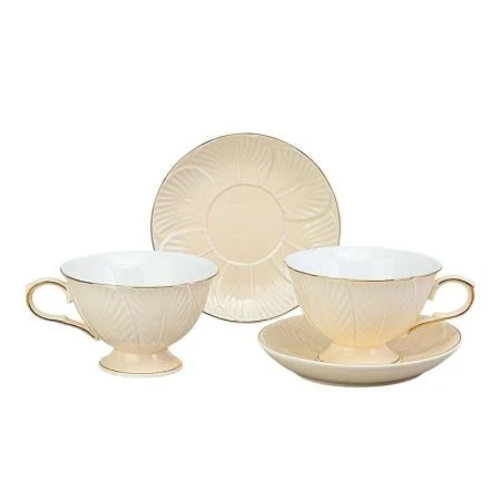 Чайный набор 4пр фарфор Top Style на 2 персоны 250мл 2CS3A-SY126G (12)