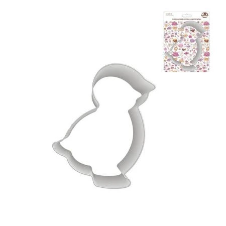 Форма для печенья 17*11,5*2,5см нерж.сталь ЦЫПЛЕНОК DA8-148 (12/144)