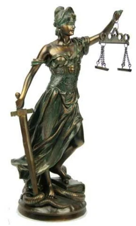 яяяСтатуэтка Фемида - богиня правосудия 32см (6)