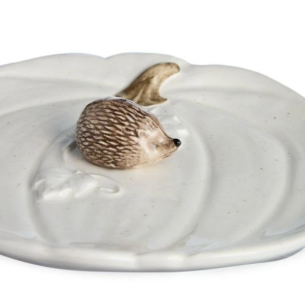 Блюдо сервировочное 22,5*20,5*3,5см керамика (24)