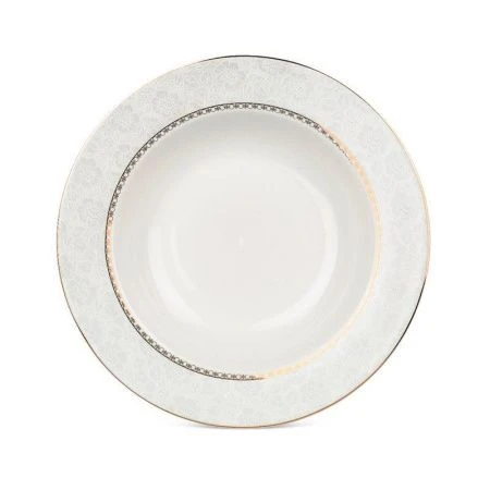 Тарелка глубокая 21,5см фарфор ELEGANCE суповая TDP612 (6)