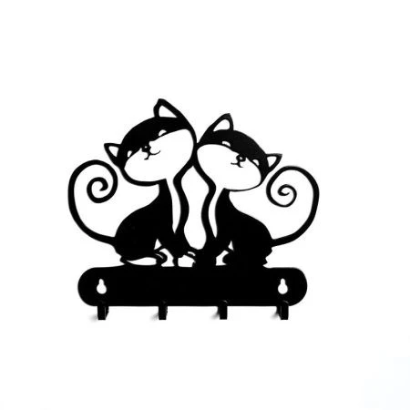 Ключница Две кошки 701-002B