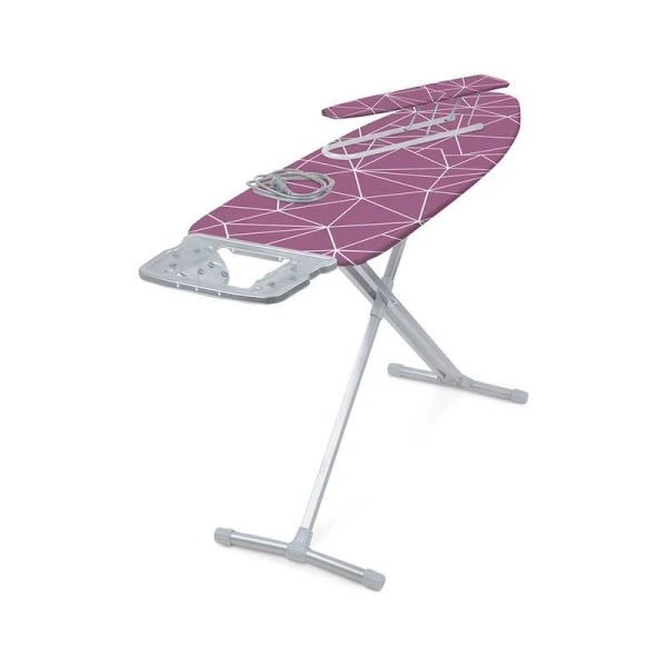 Доска гладильная 1220*400мм металл НИКА 10+ТЕФЛОН пу, пр, удл. линии на сливовом НТ10+/10 (3)