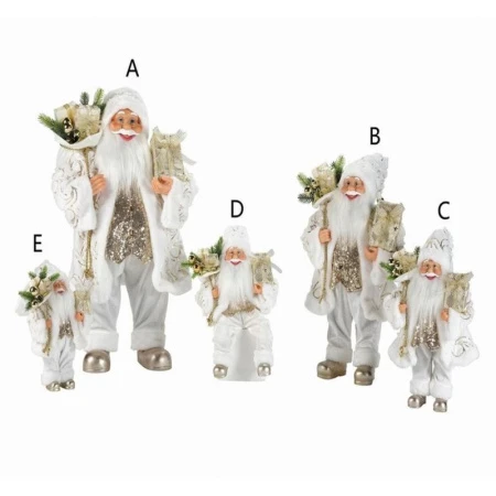Фигурка новогодняя Дед мороз текстиль 40см YS-21013C (8)