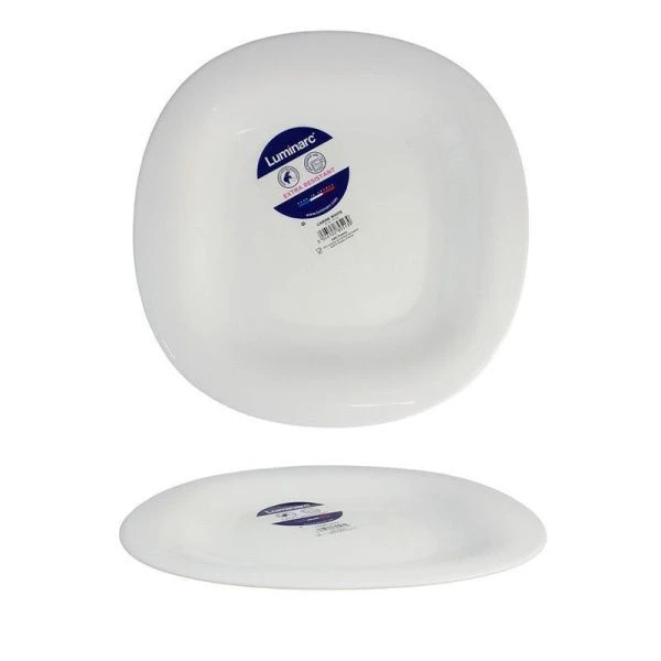 Тарелка мелкая 26см стеклокерамика КАРИН НЬЮ УАЙТ обеденная Н5604, N6804 (24)