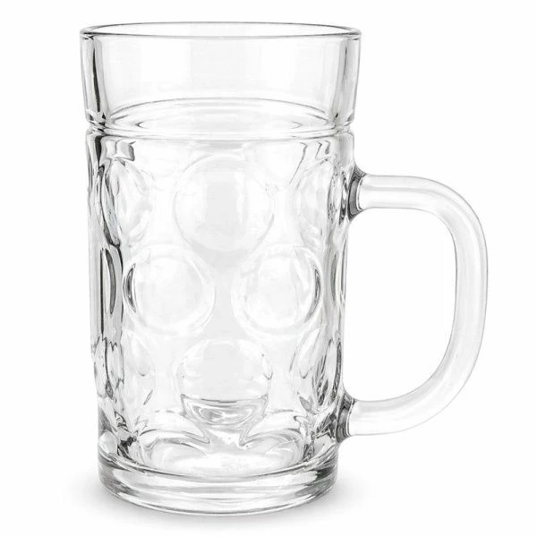Кружка для пива 500мл 8*15,5см стекло (2/24)