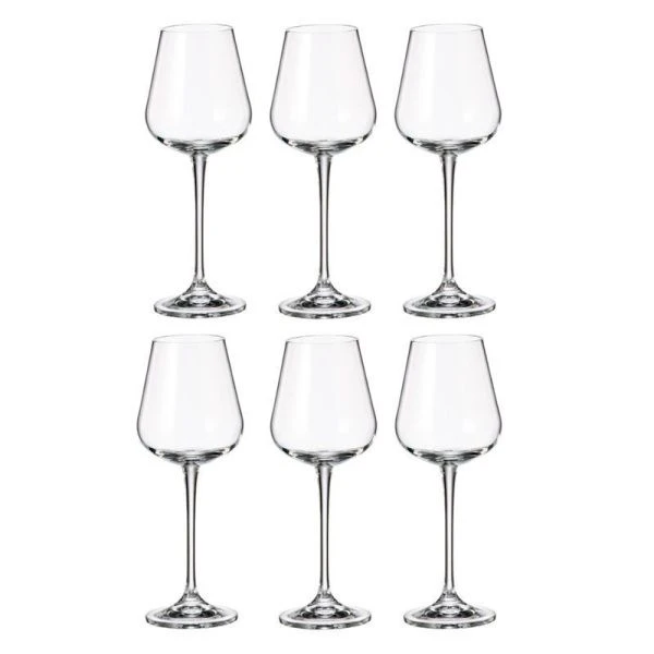 Бокалы для вина набор 6шт 260мл стекло АМУНДСЕН/АРДЕА 91L/1SF57/0/00000/260-661(8) 24542