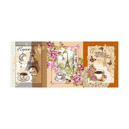 Полотенце кухонное 50*60см вафельное ДомВелл ПАРИЖ 10361/1