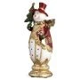 Фигурка новогодняя Снеговик 10,5*8*23см полистоун (18)