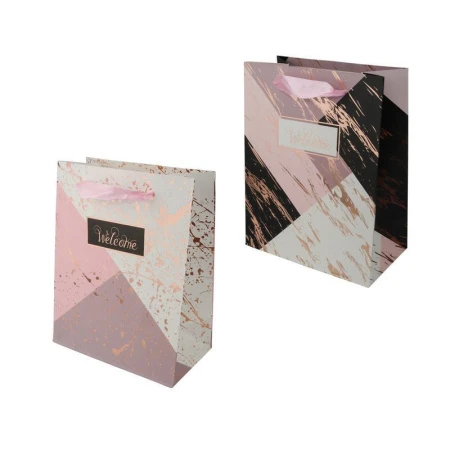 Пакет бумажный 19,5х24,5х9,5см 4 вида HP-S-8347S-3 (480)