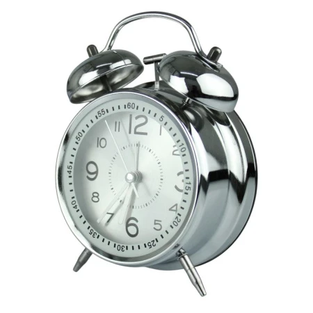Будильник 10см металл JC-16146 (60)