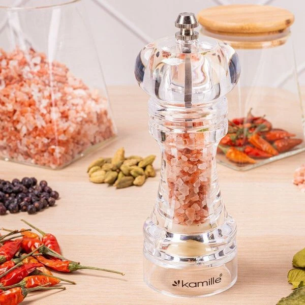 Мельница для специй 35 мл акрил 7058