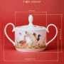 Чайный набор 14пр фарфор ОХОТА на 6 персон 300мл (4)