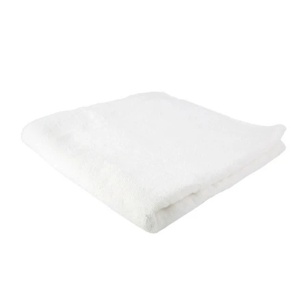 Полотенце махровое 70*140см однотонное белое 450гр Полотенце махровое 70*140см однотонное белое 450гр