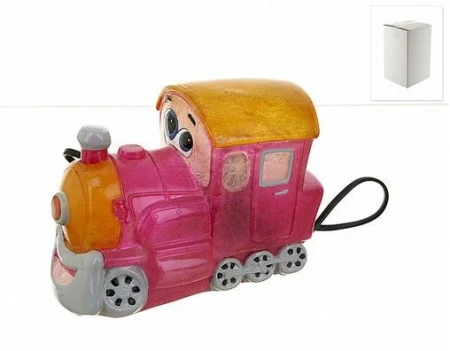 Лампа настольная детская Паровозик 19*10*15см (цоколь-Е14-A, напр.250V, провод-L=141см) (полистоу