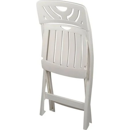 Стул складной 460*500*820мм пластик Decorona DeRiviera белый рассвет (max нагр. 100кг)(18)