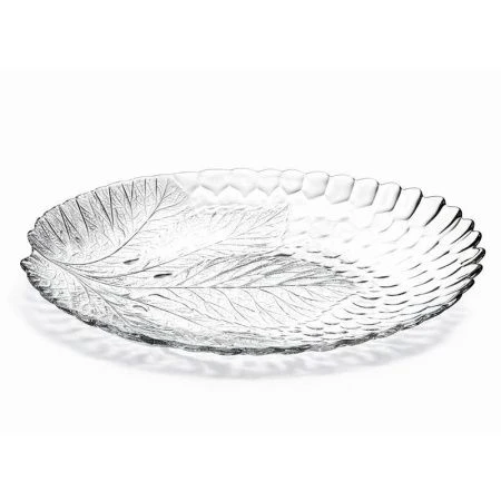 Тарелка мелкая 25*32см стекло СУЛТАНА (12)