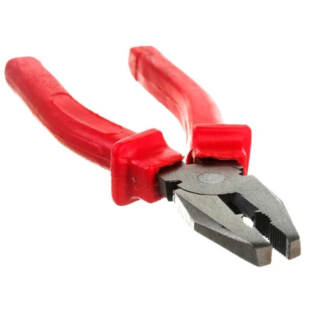 Плоскогубцы комбинированные металл 160мм шлифованные, пластиковые рукоятки, LOM 1532377 (1/50)