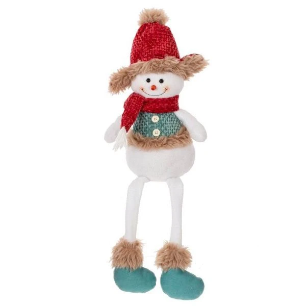 Игрушка мягкая Снеговик L17 W11 H53/29 см, 2в.