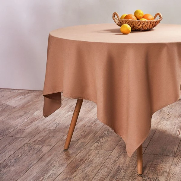 Скатерть 140*180см полиэстер с водоотталкивающей пропиткой IVLEV CHEF бежевый (10)