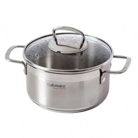 Кастрюля 2,5л нерж.сталь Orion со стекл.крышкой 18см ORN-CA2518G (5)