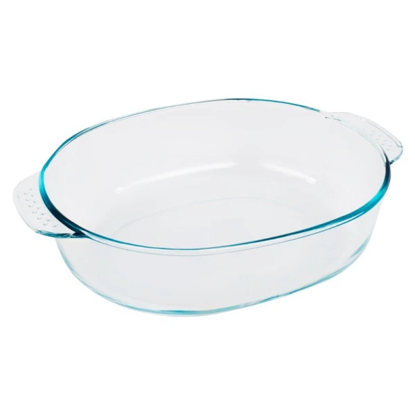 Форма для запекания 3,5л стекло овальная глубокая с ручками 34*25*8,5см ТМ Appetite (6)