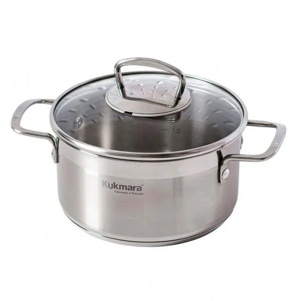 Кастрюля 2,5л нерж.сталь Orion со стекл.крышкой 18см ORN-CA2518G (5)