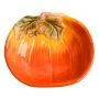 Пиала 14*5см керамика Тыква Bright pumpkin оранжево-зеленая ANLAF-FDWS-031224-10