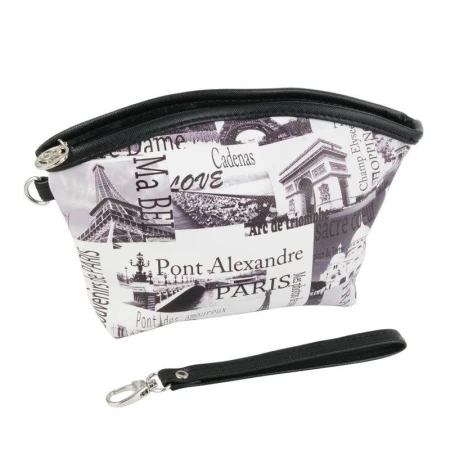Косметичка 15*22*6см ПАРИЖ 624-51 (240)