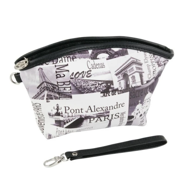 Косметичка 15*22*6см ПАРИЖ 624-51 (240)