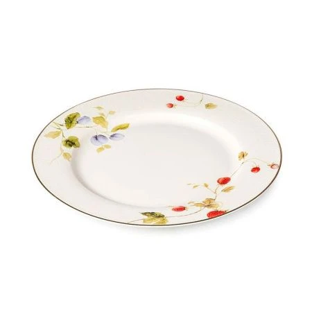 Тарелка мелкая 27см фарфор BERRIES обеденная TDP600 (24) ВЫВОД