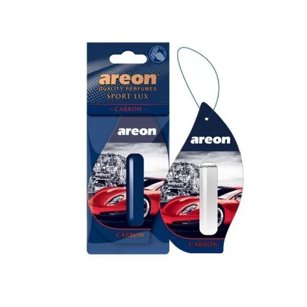 Ароматизатор подвесной сухой  Areon   LUX SPORT LIQUID с капсулой 5мл. Carbon (Карбон) (24)
