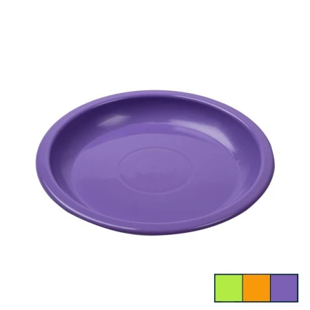 Тарелка для закусок 200мл 16*1,5см пластик С151 (140)